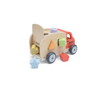 Shape sorting truck